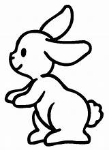 Rabbit Lapin Bunnies Lapins Colorier Konijn Justcolor Kleurplaten Brer Makkelijk sketch template