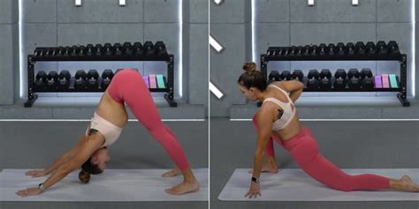 20 minute stretch for tight backs video from sydney cummings popsugar