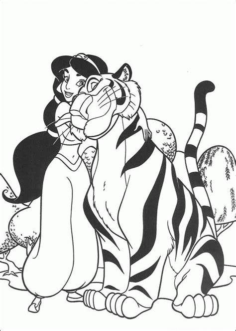 aladdin disney coloring page print fantasy coloring pages