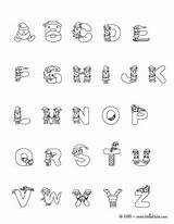 Alphabet Christmas Letter Santa Claus Coloring Pages Color Letters Hellokids Print Worksheet sketch template