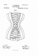 Corset Pattern Choose Board 1885 Patents Fastening Patent Google sketch template