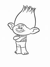 Trolls Coloring Pages Rocks sketch template