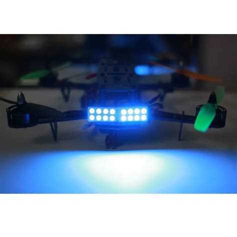 pcs super bright  night flying tail led lights searchlight drone rc light  qav zmr