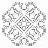 Mandala Frühling Ausmalen Auswählen Pinnwand sketch template