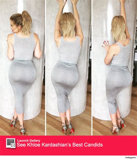 Look Out Kim Khloe Kardashian Flaunts Her Famous Booty In Skintight