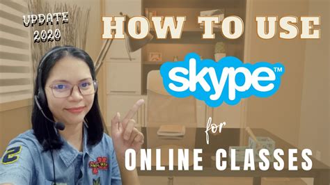 how to use skype for online classes skype update 2020 youtube