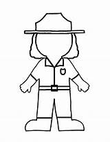 Coloring Park Pages Ranger National Service Parkway Trace Natchez Nps Hat Drawing Girl Kidsyouth Natr Gov Learn sketch template