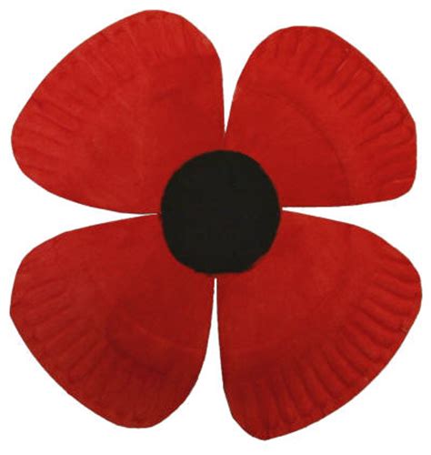 poppy template clipart