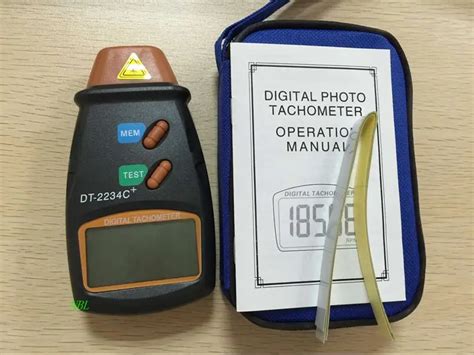 newest digital laser tachometer range     rpm lcd display tachometer automatic