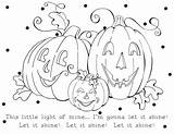 Pumpkins Shine sketch template