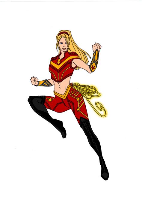 wonder girl cassie sandsmark redesign by comicbookguy54321 on deviantart