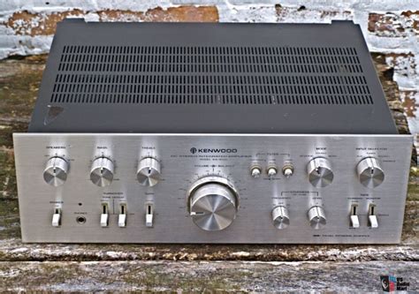 kenwood integrated amplifier ka  vintage classic  serviced amp   phono inputs