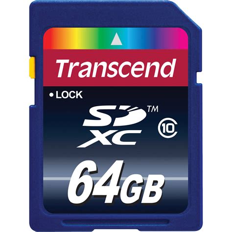 transcend gb sdxc memory card class  tsgsdxc bh photo