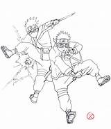 Kakashi Obito Colorear Dibujos Coloringhome Hatake Sasuke Chidori Rin sketch template