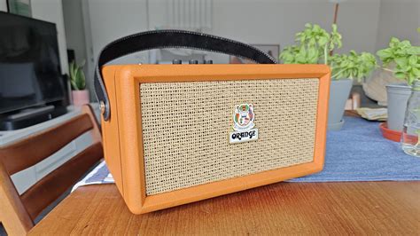 orange box review amp inspired bluetooth speaker tech advisor