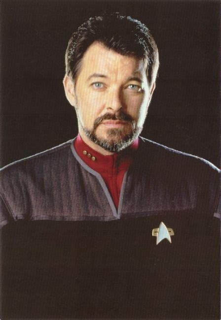 Star Trek Comandante William T Riker Ansichtkaart Verjaardagskaart