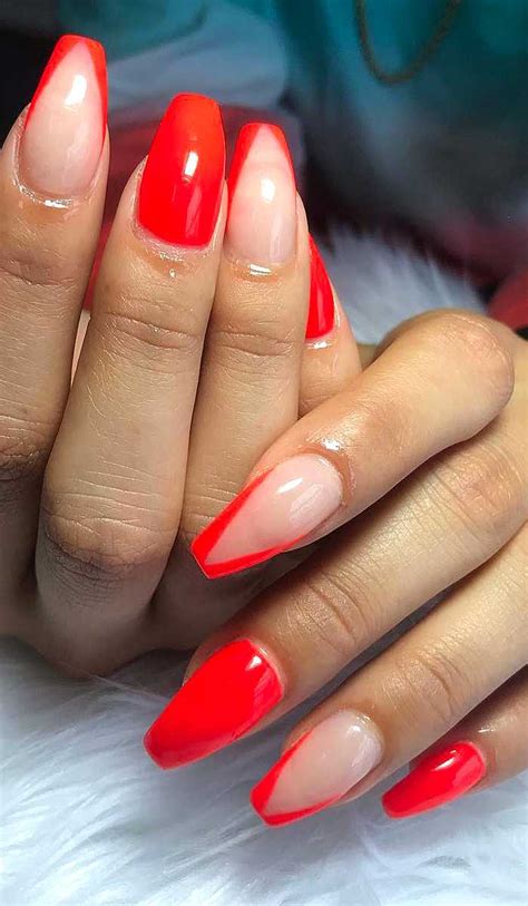acrylic polish matte  simple red nail designs page    women world blog