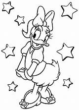 Daisy Duck Coloring Pages Donald Printable Disney Kids Mouse Para Mickey Colorear Dibujos Girls Girl Print Princess Clipart Minnie Color sketch template