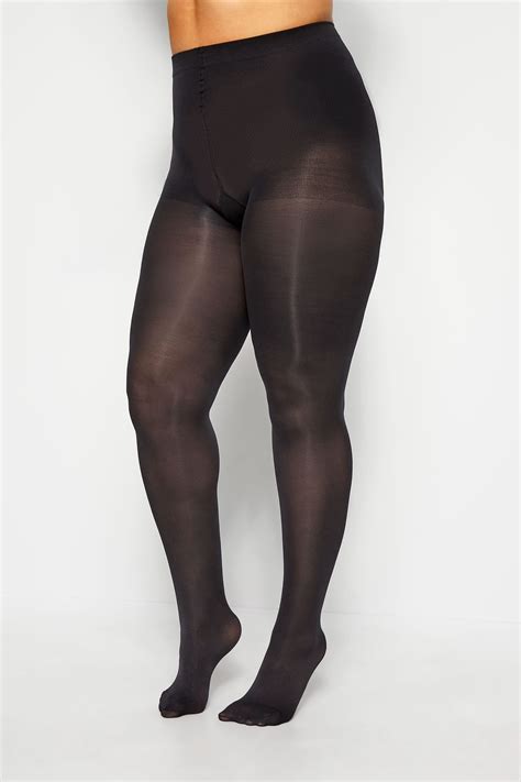 black 80 denier tummy shaping tights yours clothing
