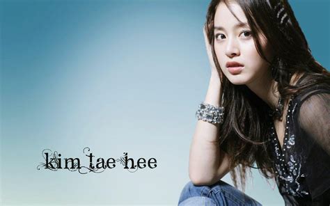 Kim Tae Hee Pc Hd Desktop Wallpaper Widescreen High Definition