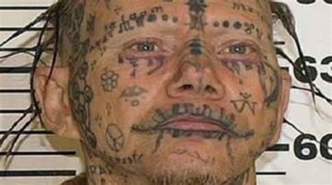 tattoo covered just released sex offender fails to show