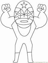 Coloring Mexico Pages Wrestling Mexican Printable Lucha Kids Colouring Folk Print Libre Libra Wr7 Mayo Cinco Activities Color Luca Popular sketch template