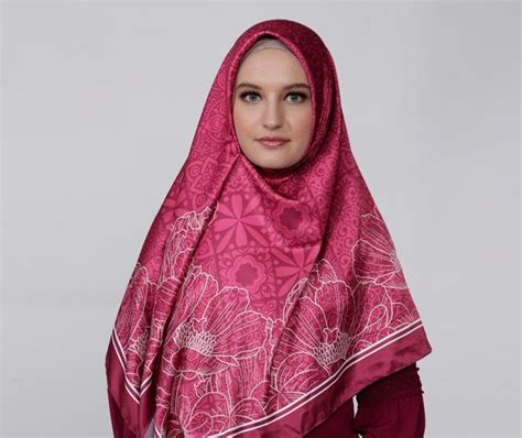 jilbab bergo zoya terbaru  voal motif