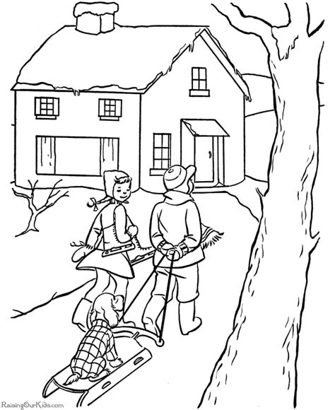 printable christmas coloring pages home