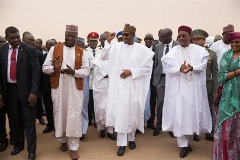 olumide fafore s blog photos president buhari s official visit to niger republic