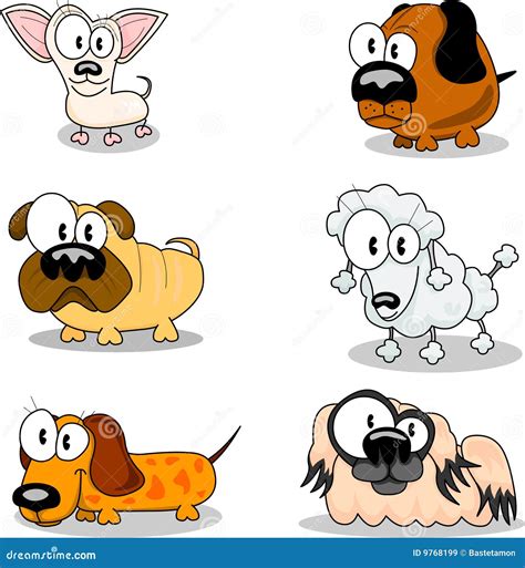 cartoon dogs royalty  stock images image