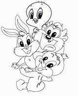 Tunes Looney Baby Coloring Pages Toons Awesome Character Cartoon Drawings Kidsplaycolor Print Pillsbury Drawing Doughboy Color Looly Tune Lola Bugs sketch template