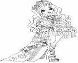 Ever After High Coloring Pages Briar Unsprung Beauty Spring sketch template
