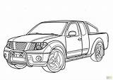 Nissan Coloring Dodge Pages Truck Navara F150 Ford Drawing Pickup Gtr Chevrolet Chevy Camaro Printable Color Ausmalbilder R35 Ram Outline sketch template