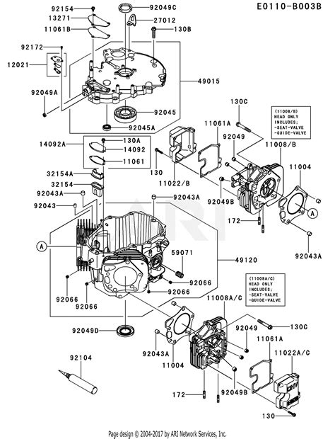 kawasaki engine parts manual