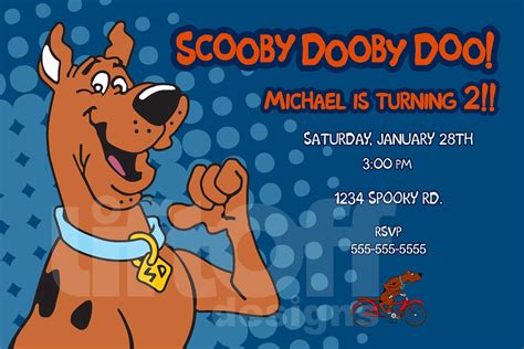 scooby doo birthday invitations  printables printable word searches