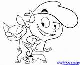 Kat Cat Kid Vs Coloring Pages Step Drawing Characters Draw Cartoons Disney Popular Coloringhome Getdrawings Colouring sketch template