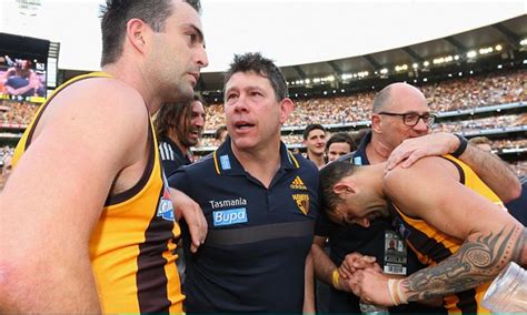 afl grand final 2015 winner hawthorn s brett ratten pays tribute to his son daily mail online