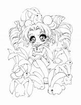 Chibi Sureya Sailor Rabbits Cricut Lineart Chibiusa Tsukino sketch template