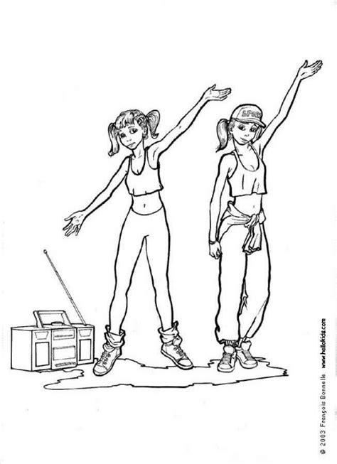 dancing coloring pages coloring home