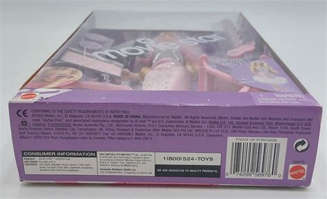 2003 movie star barbie puppe slide n style skirt mattel 56976