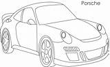Car Coloring Porsche Kids Pages Drawing Simple Super Cars Supercar Colouring Print Color Drawings Studyvillage Open Pdf Kid Easy Getcolorings sketch template