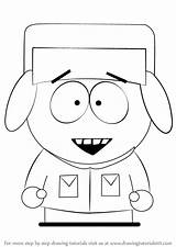 Kyle South Park Draw Broflovski Drawing Step Cartoon sketch template