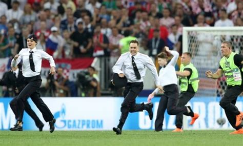 anti kremlin protesters invade pitch during world cup