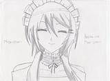 Kaichou Misaki Fashions sketch template