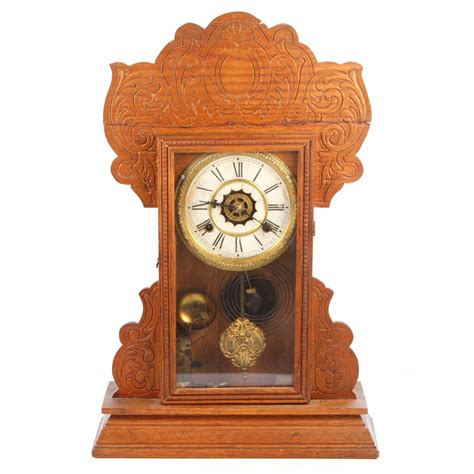 antique waterbury clock  mantel clock ebth