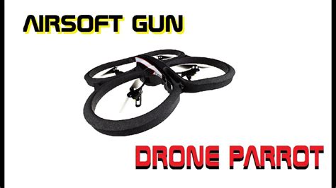 parrot drone tactical airsoft gun youtube