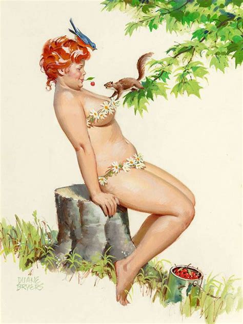Plus Size Pin Up Girl From The 1950s Barnorama