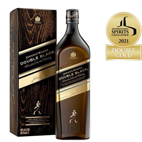 johnnie walker double black blended scotch whisky