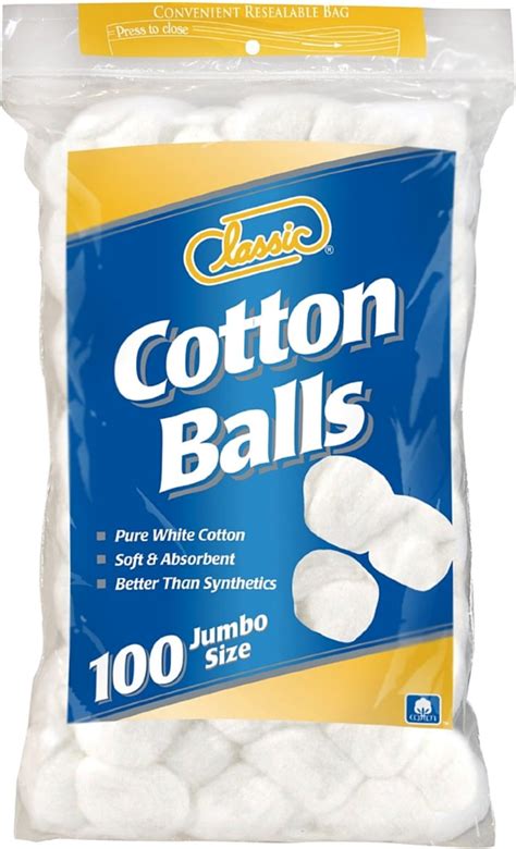 classic cotton balls jumbo size   walmartcom