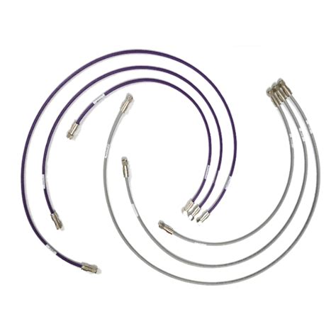 cable qs mini coax cable purple color cm   male